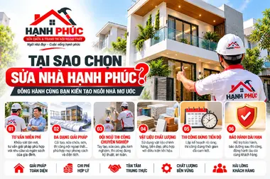Công Ty Sửa Nhà Hạnh Phúc | Sửa Chữa, Cải Tạo Nhà